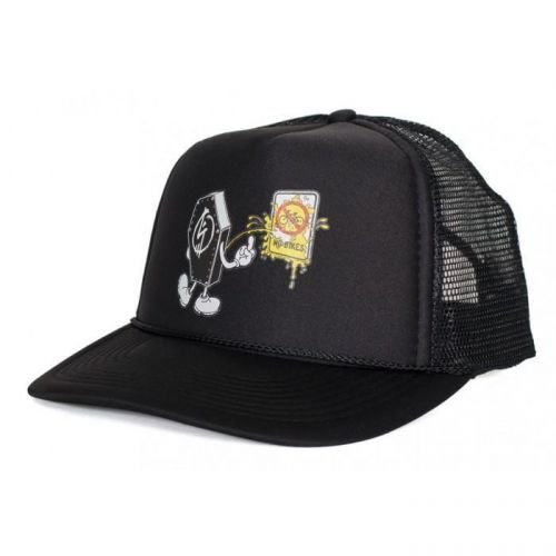 Кепка SHADOW Coffin and Hobbes черная